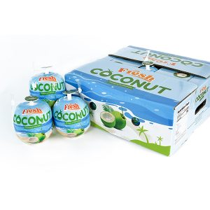 Easy-Open Coconut with Drinking Cap